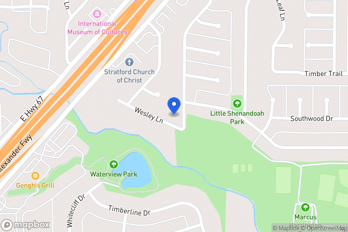 Map of 435 Wesley Ln