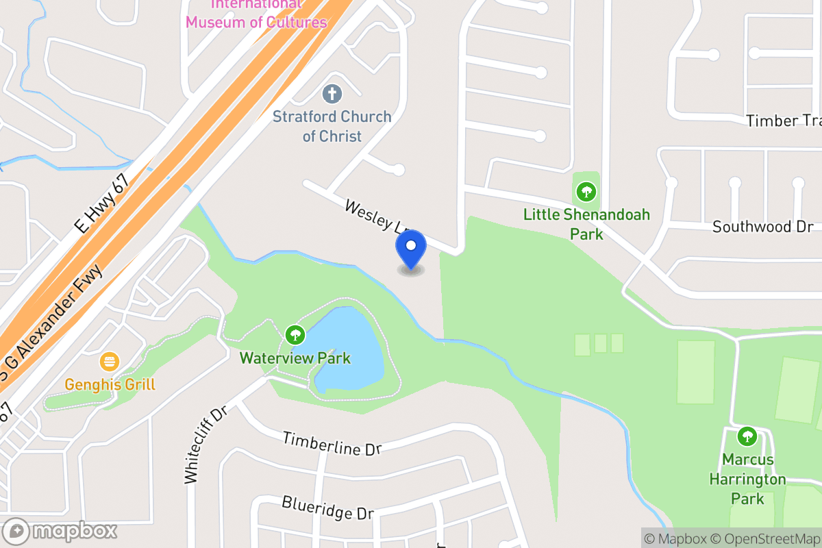 Map of 446 Wesley Ln