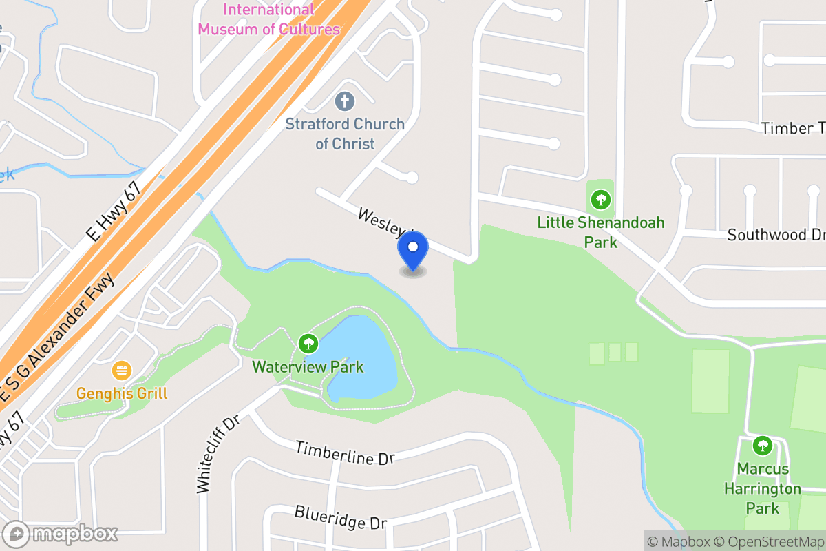 Map of 442 Wesley Ln