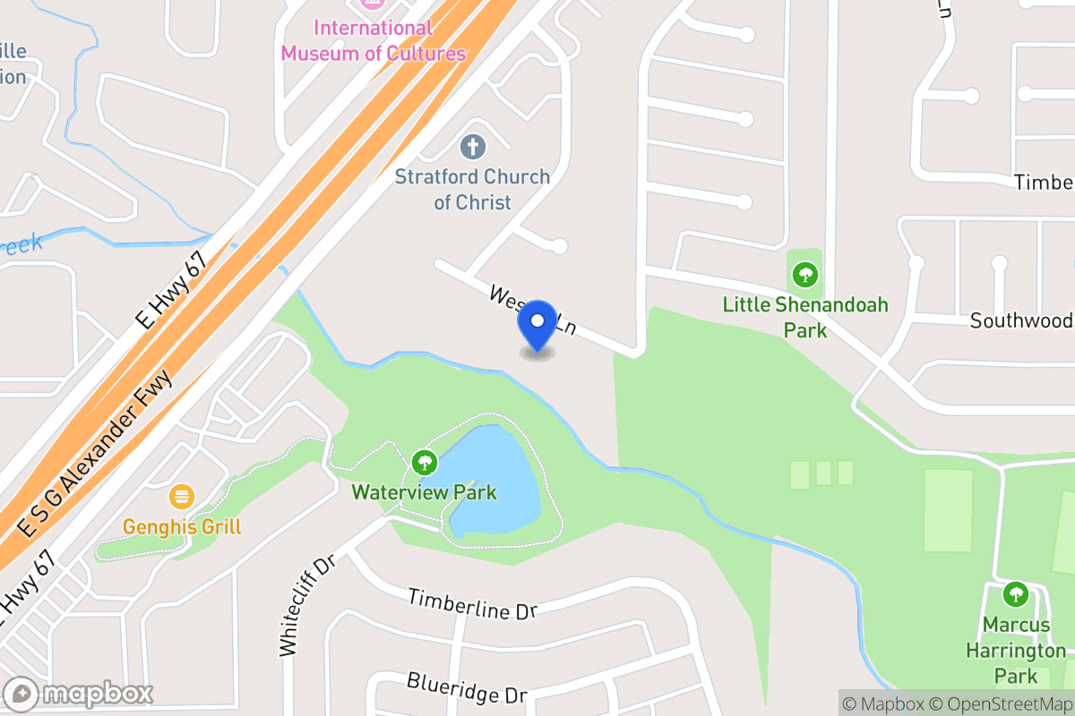 Map of 436 Wesley Ln