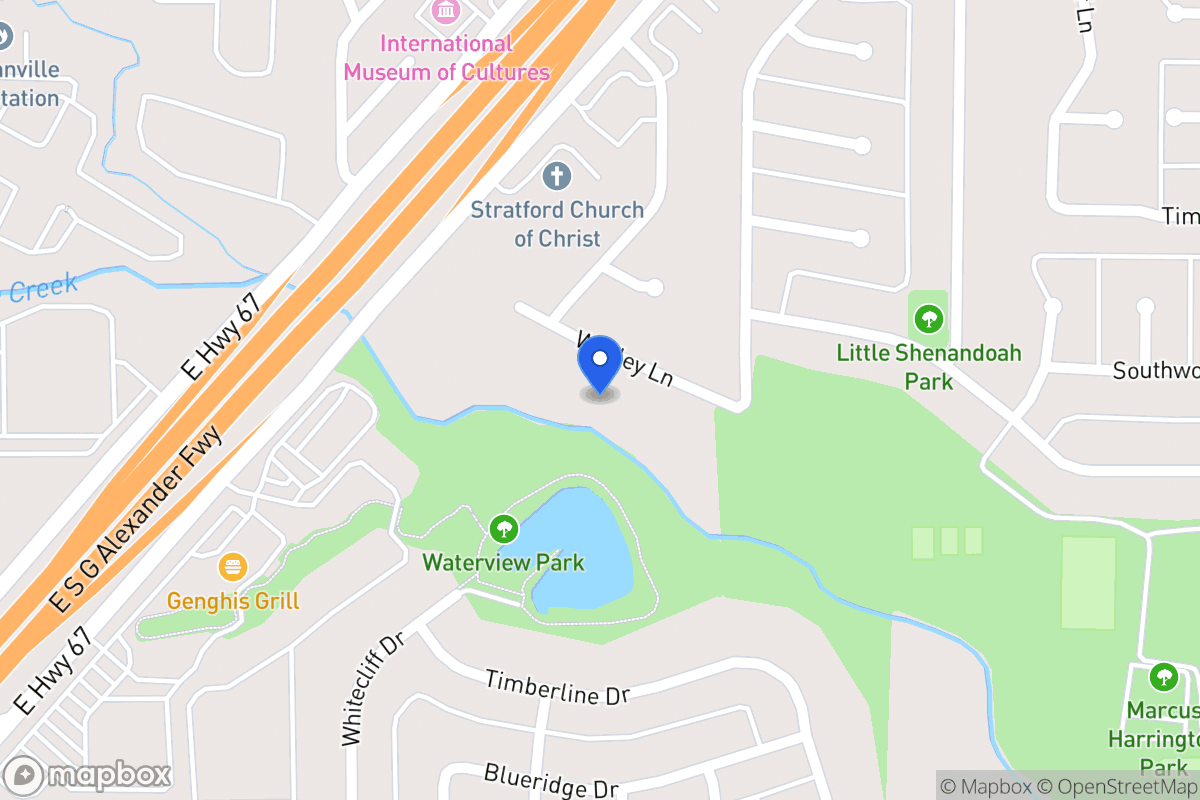Map of 430 Wesley Ln