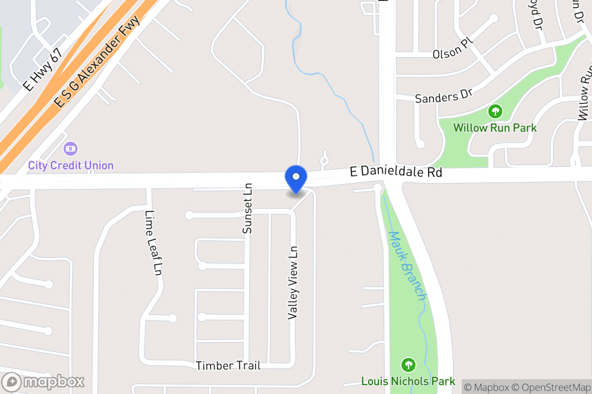 Map of 731 Valley Hill Rd