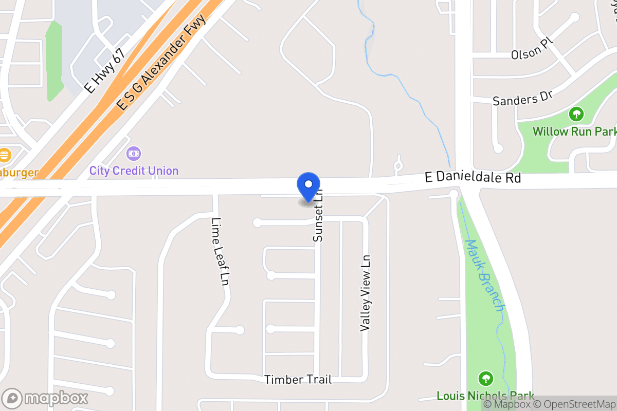 Map of 715 Valley Hill Rd
