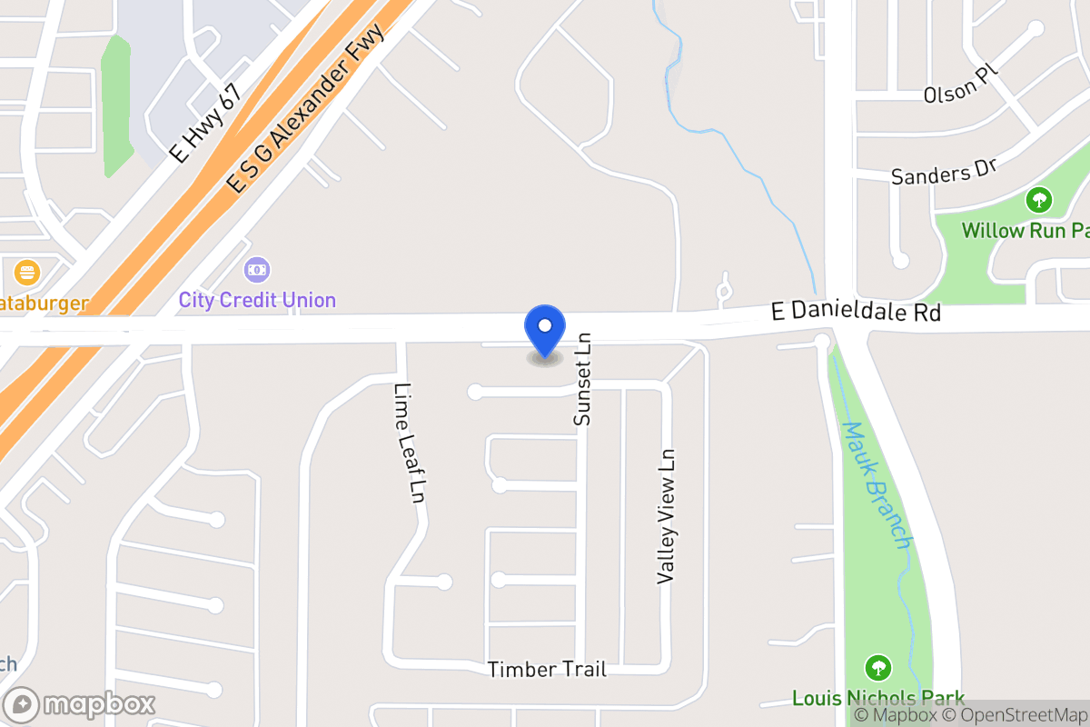 Map of 711 Valley Hill Rd