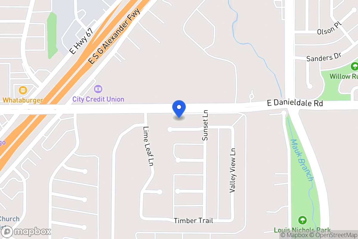 Map of 703 Valley Hill Rd