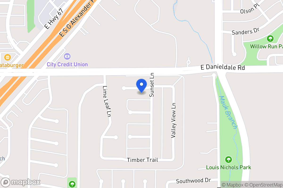 Map of 710 Valley Hill Rd