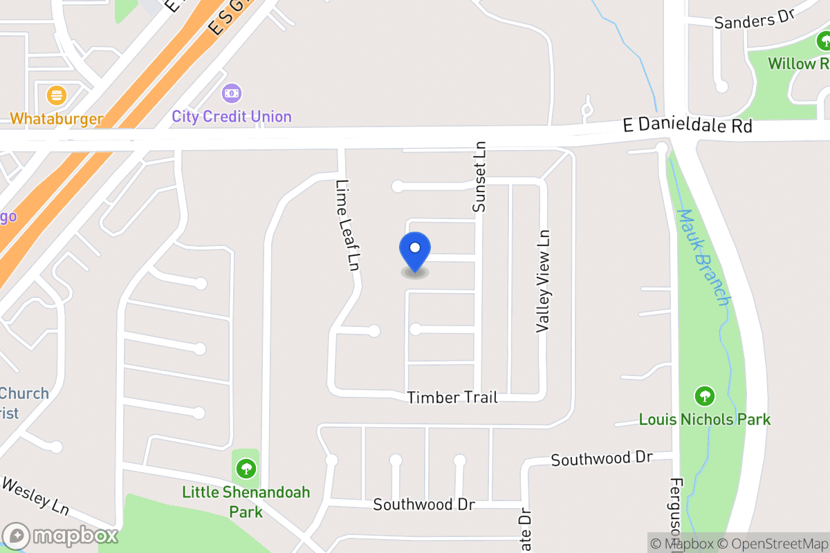Map of 702 Orchard Ct