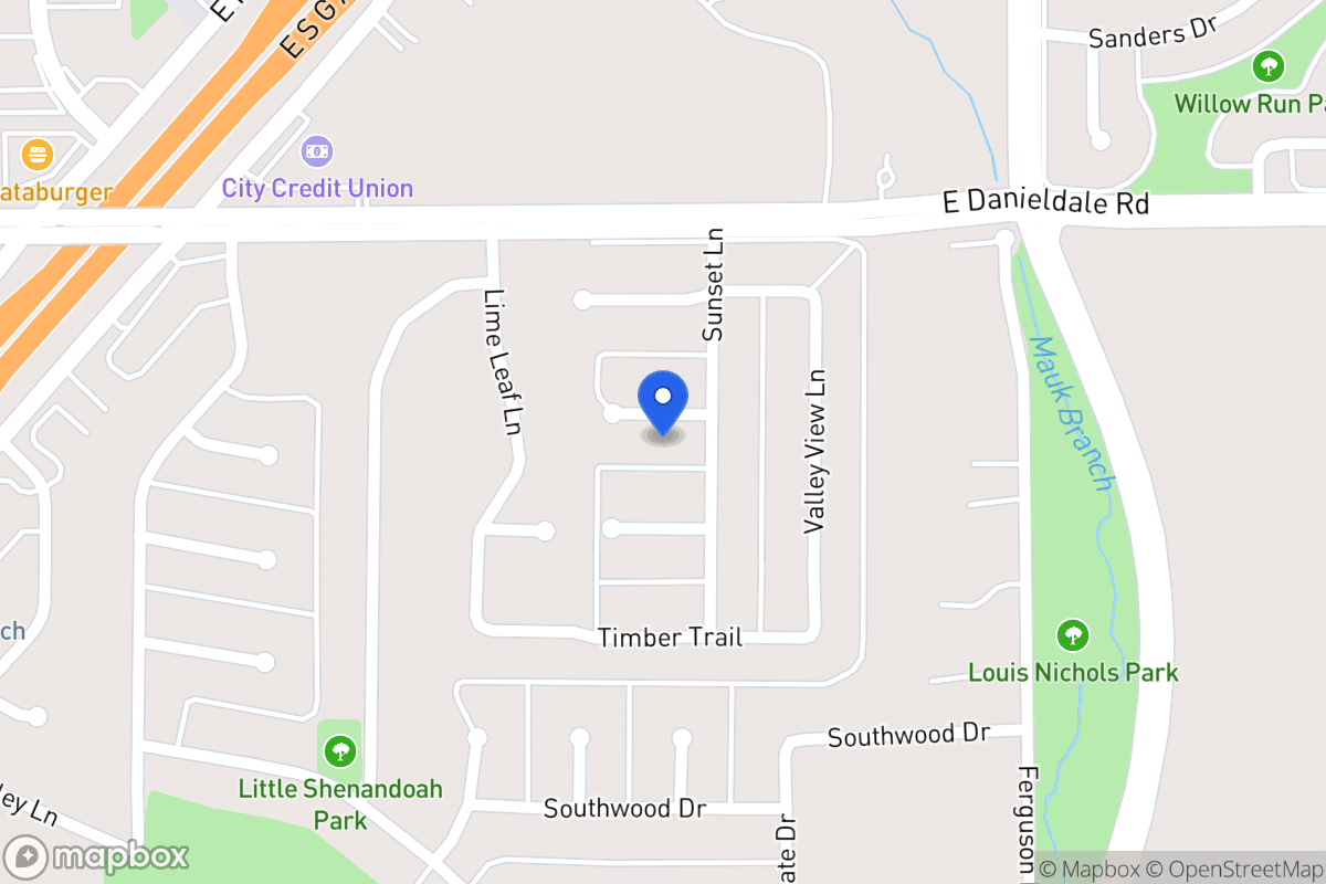 Map of 710 Orchard Ct
