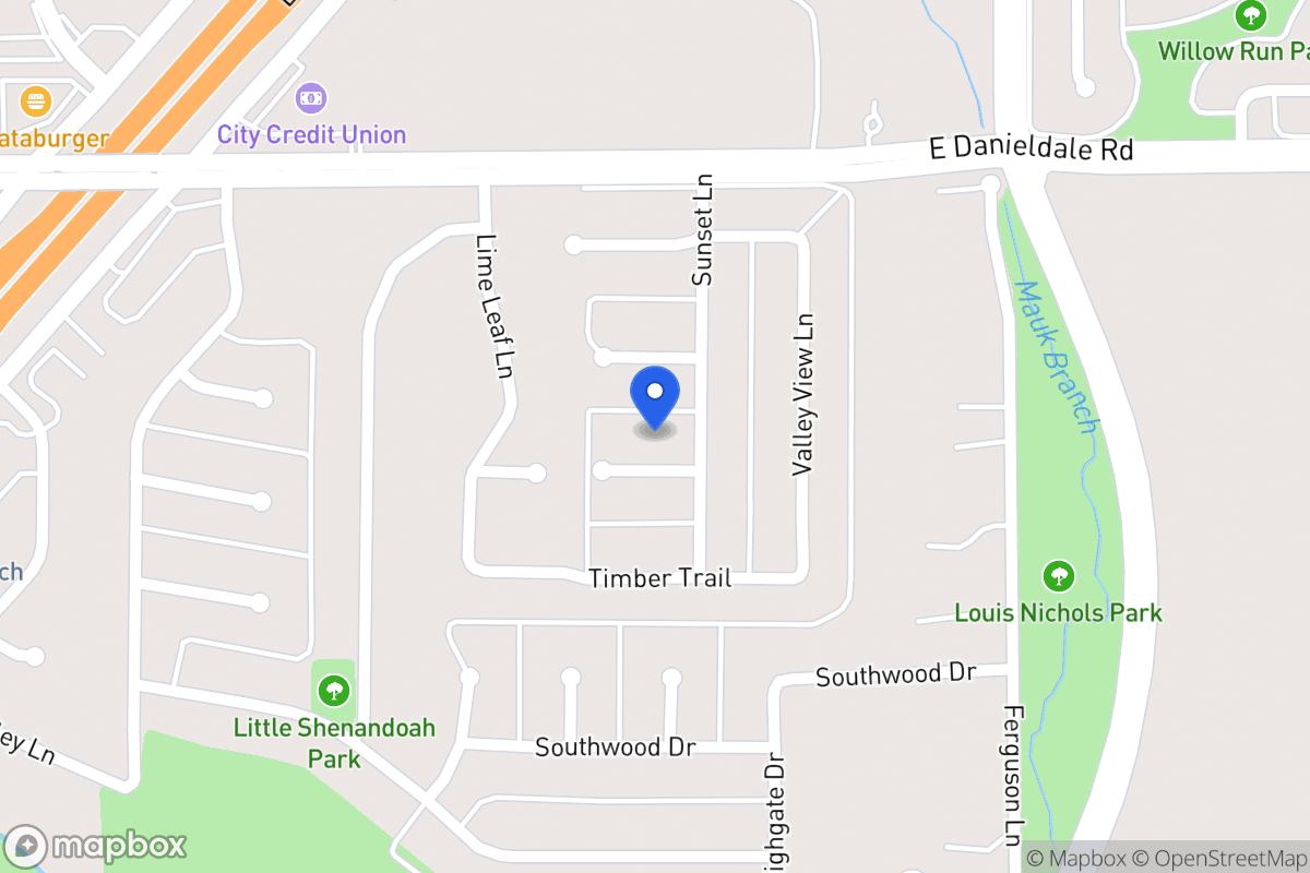 Map of 711 Countryside Ct