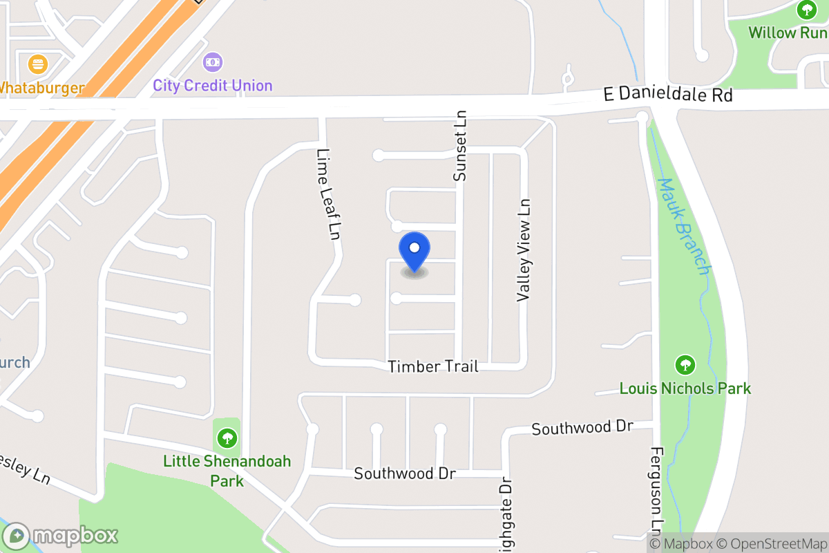 Map of 707 Countryside Ct