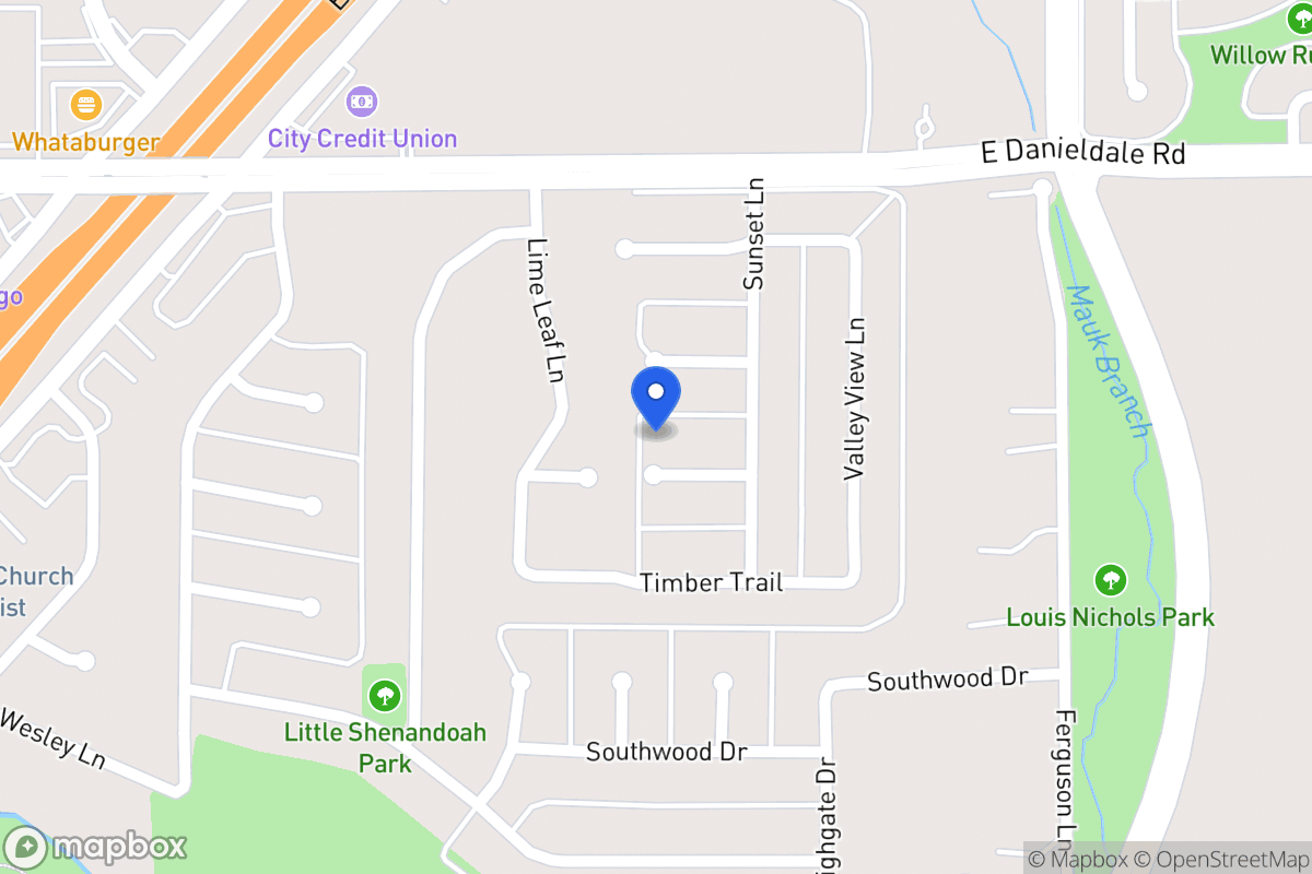 Map of 703 Countryside Ct