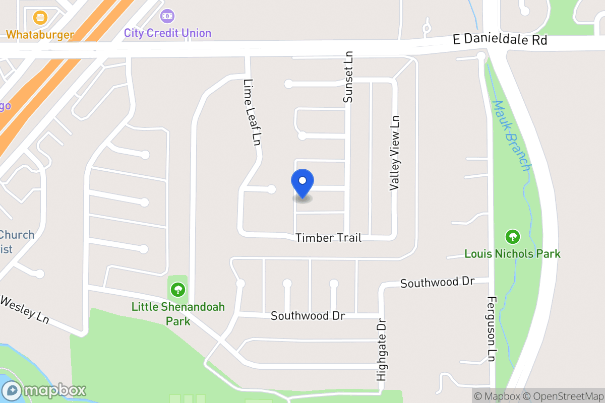Map of 702 Countryside Ct