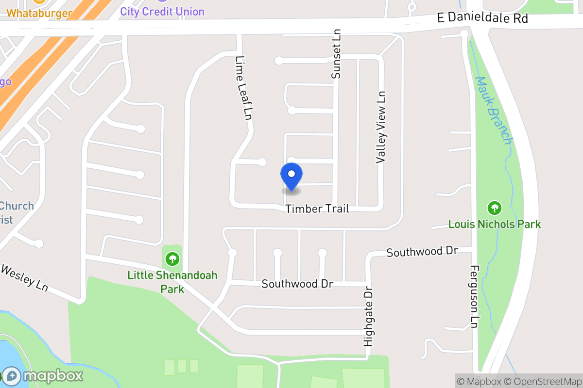 Map of 703 Timber Trl