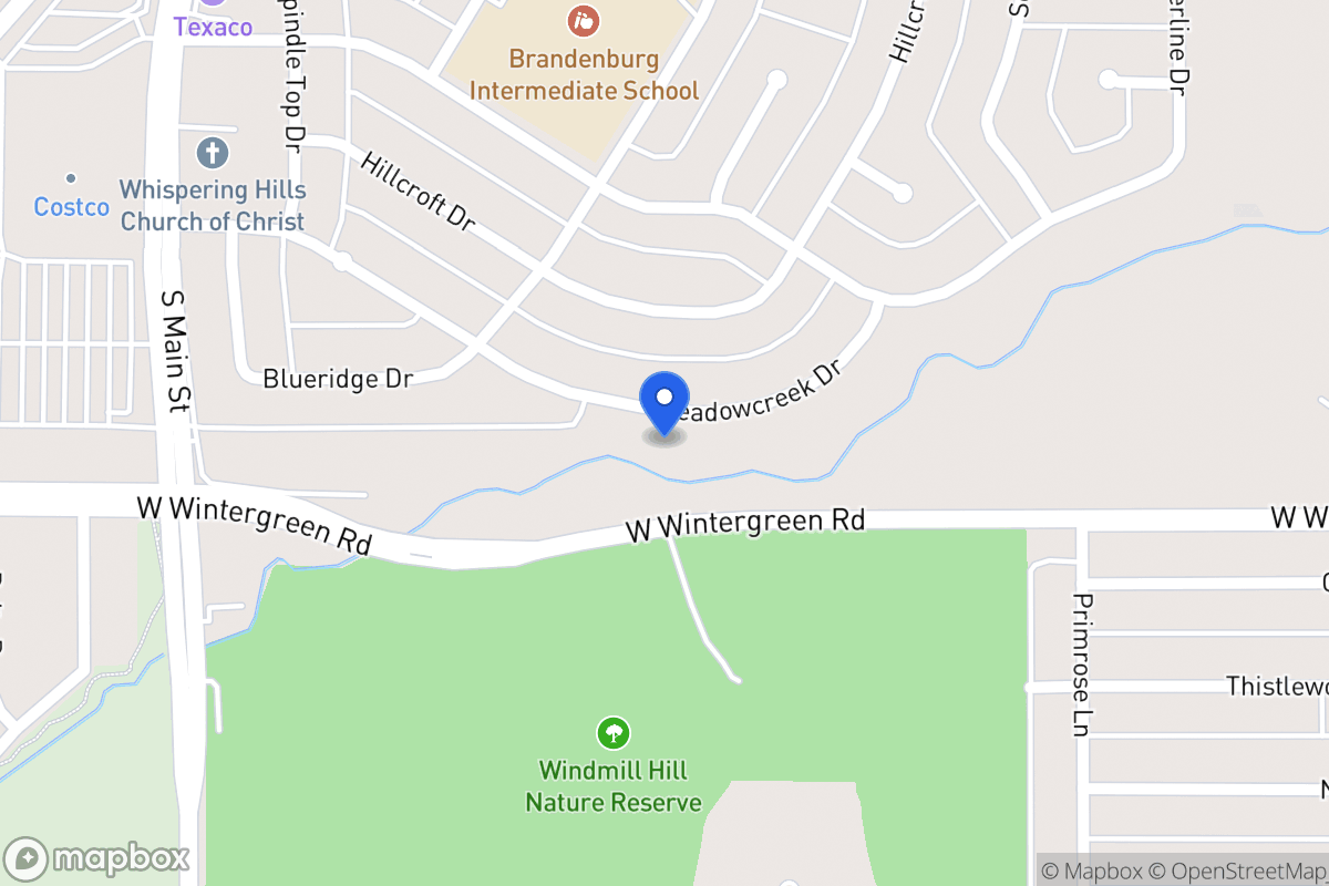 Map of 330 Meadow Creek Dr