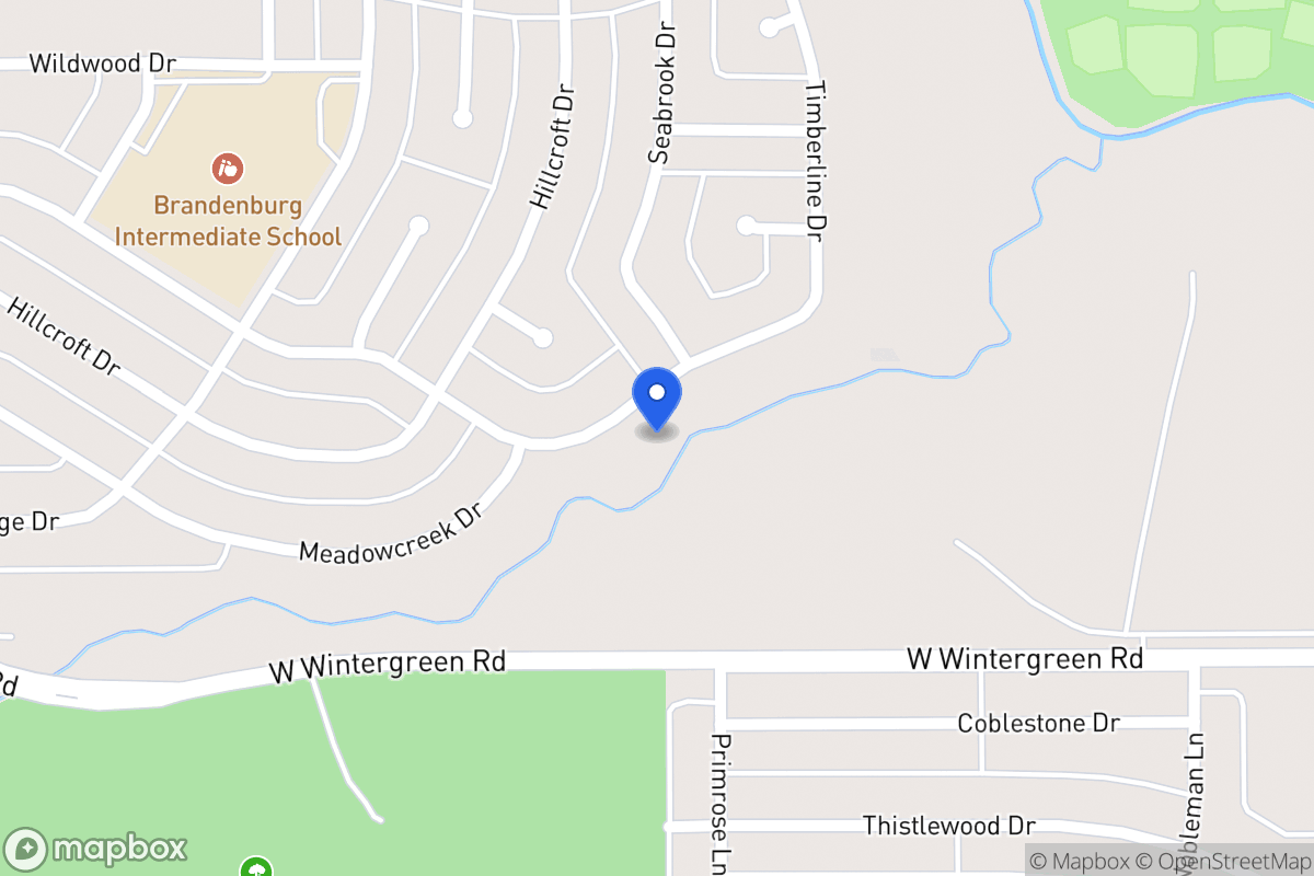 Map of 434 Silver Creek Dr