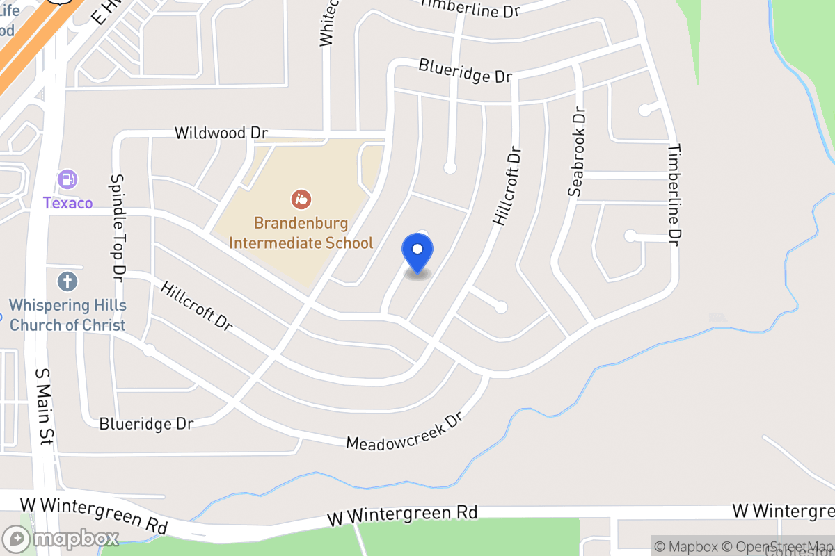 Map of 1918 Silver Creek Dr