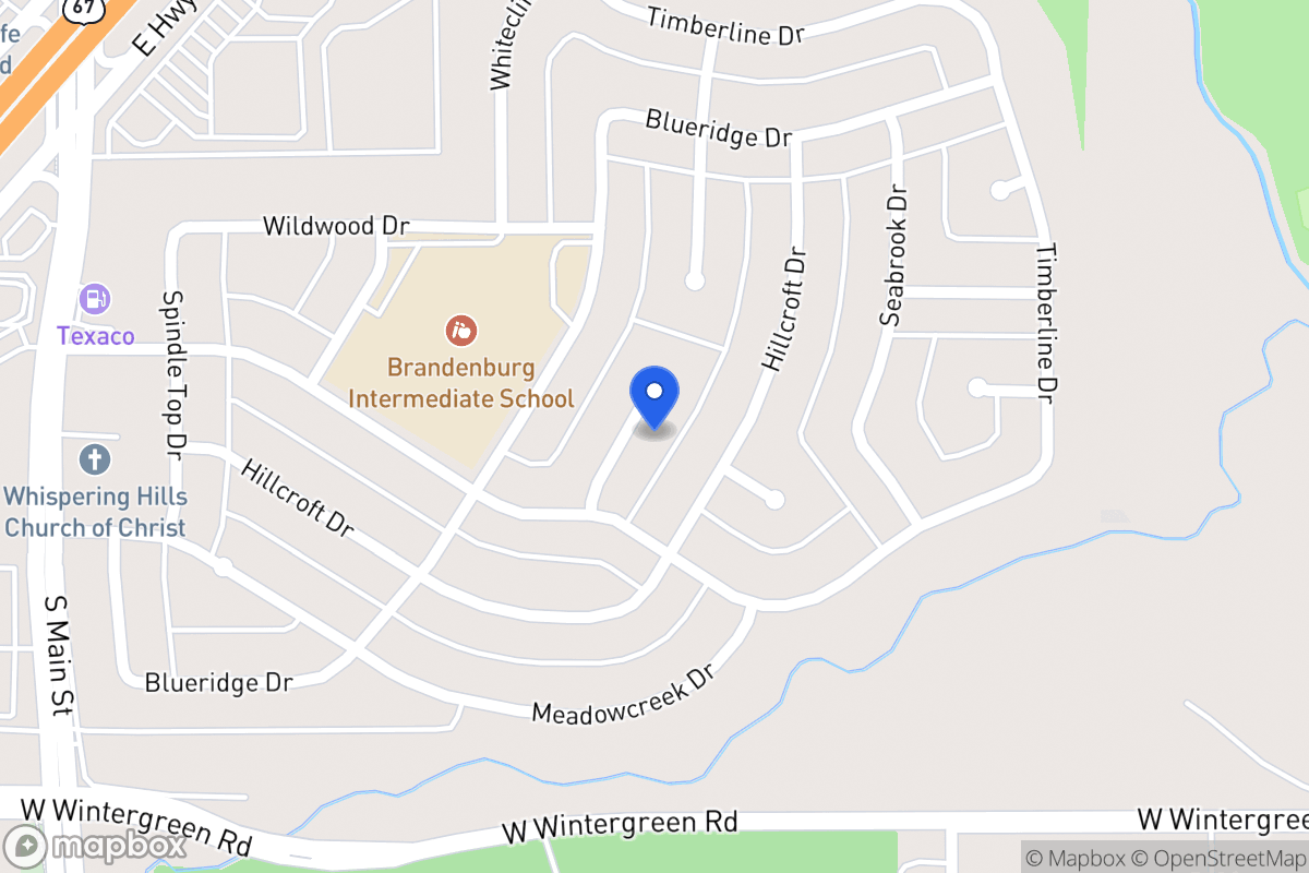 Map of 1914 Silver Creek Pl