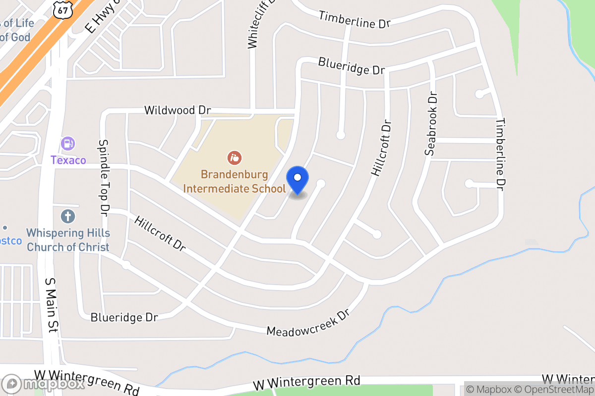 Map of 1919 Silver Creek Pl