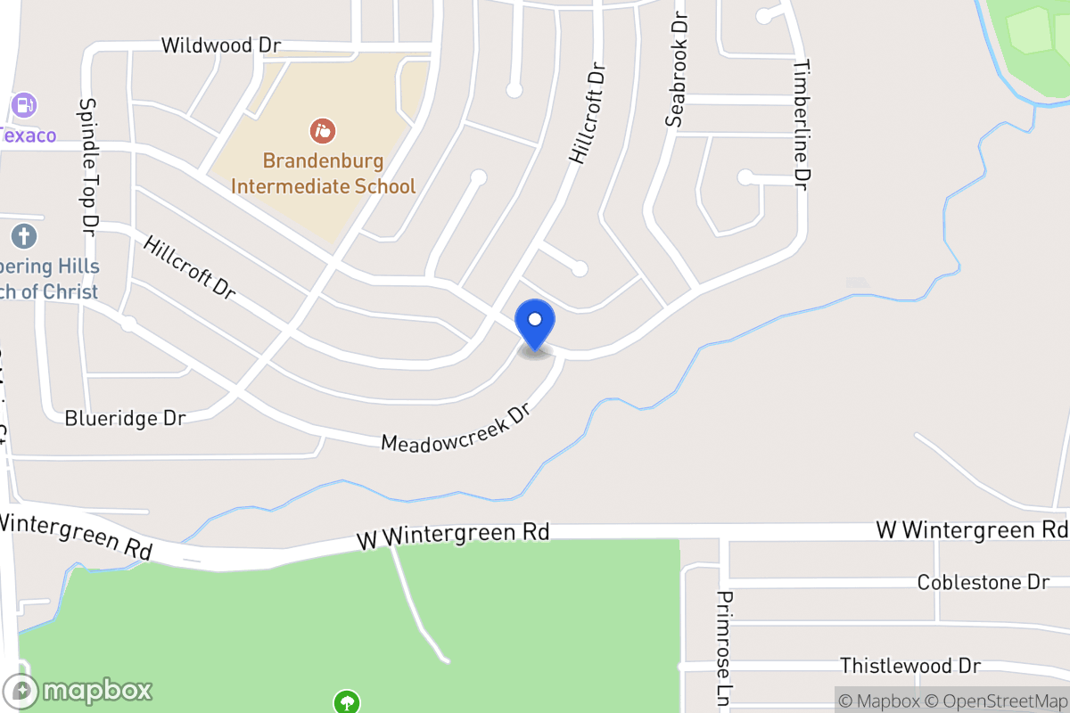 Map of 367 Meadow Creek Dr