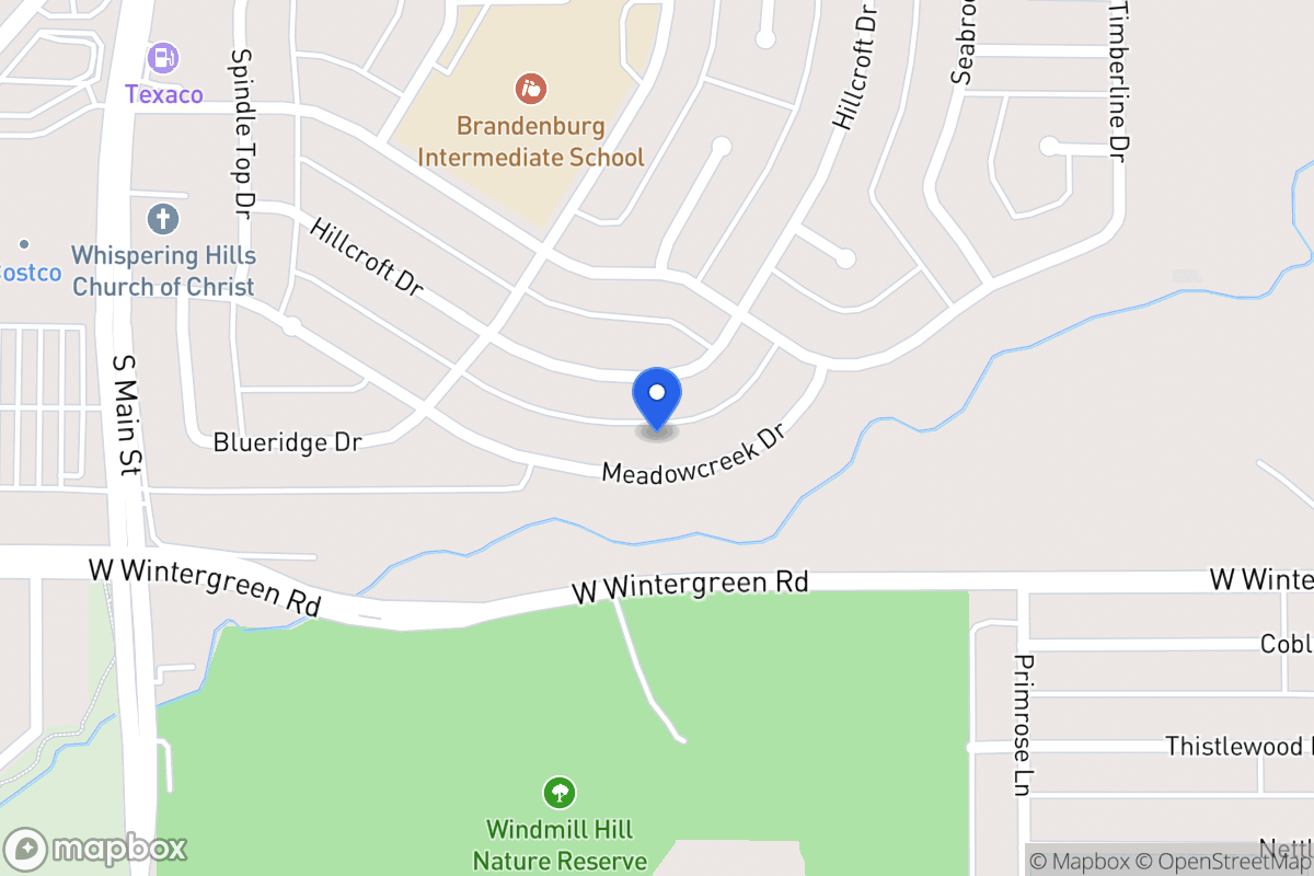 Map of 339 Meadow Creek Dr