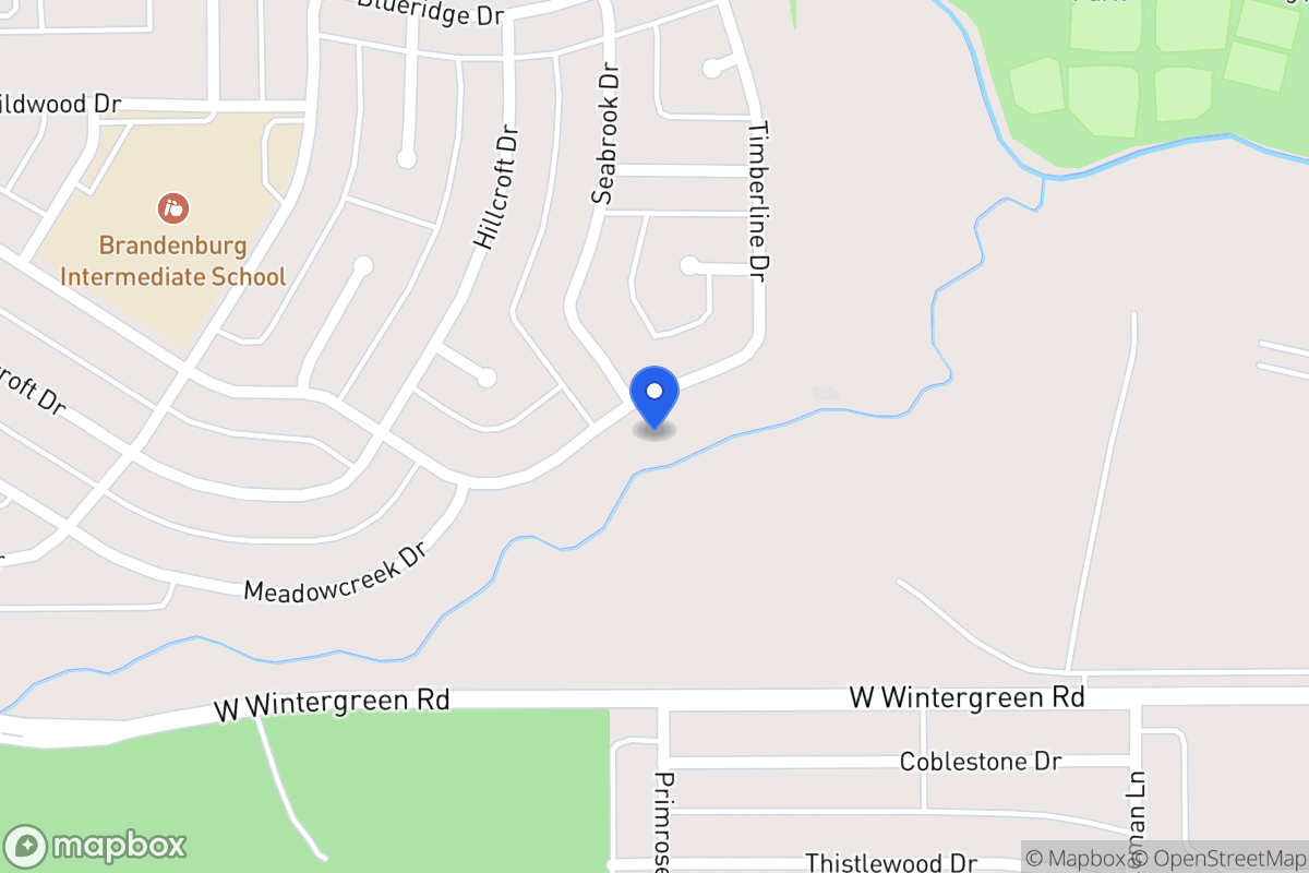 Map of 446 Silver Creek Dr