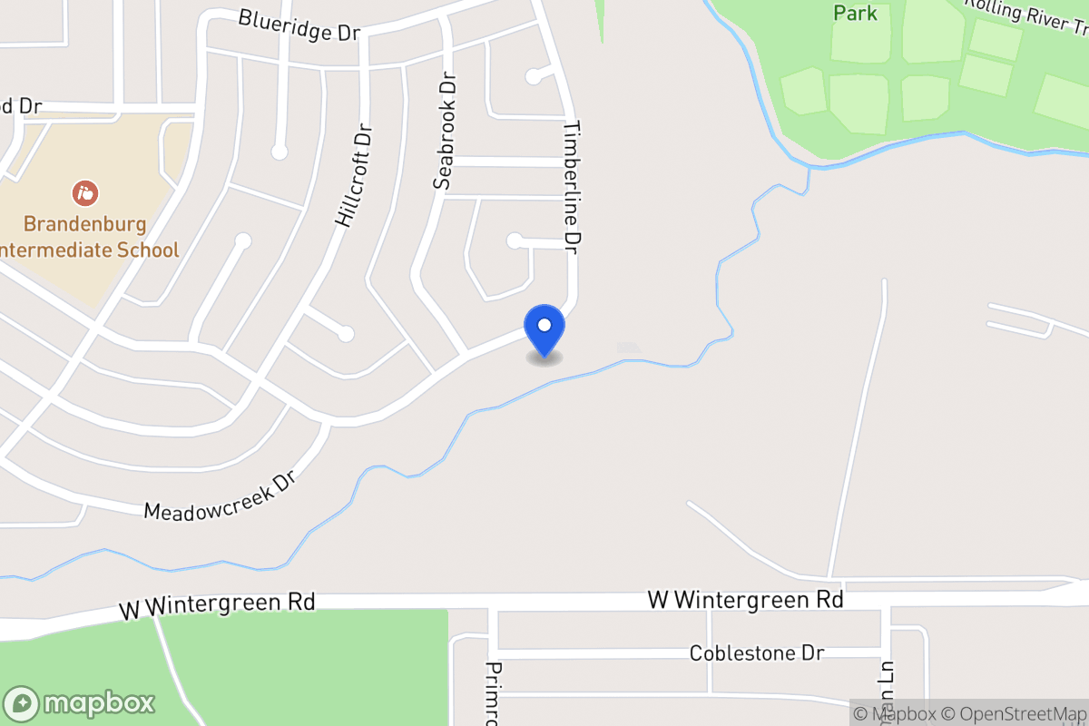 Map of 458 Silver Creek Dr