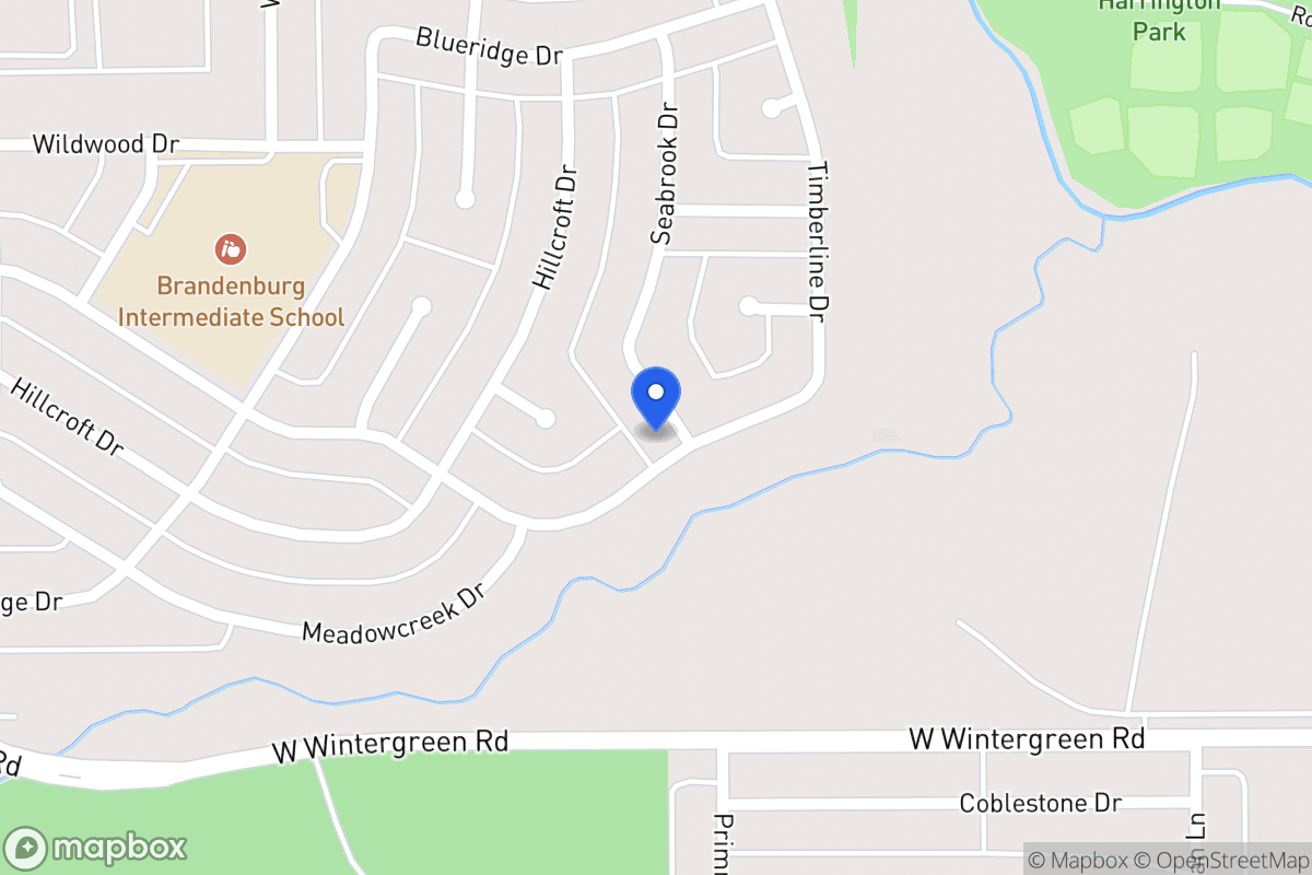 Map of 1927 Seabrook Dr