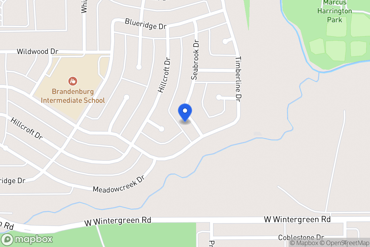 Map of 1919 Seabrook Dr