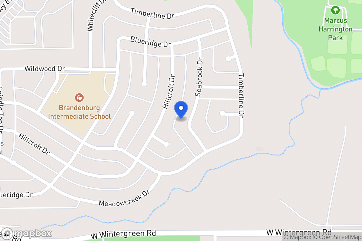 Map of 1907 Seabrook Dr
