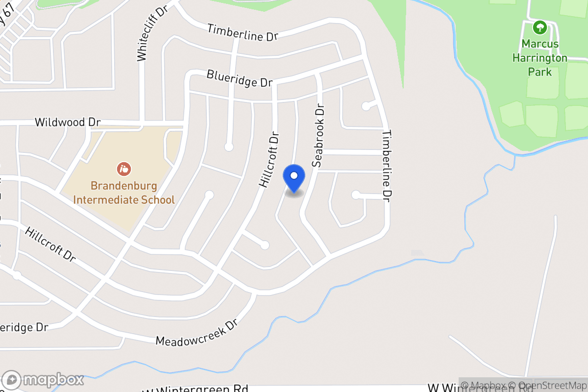 Map of 1903 Seabrook Dr