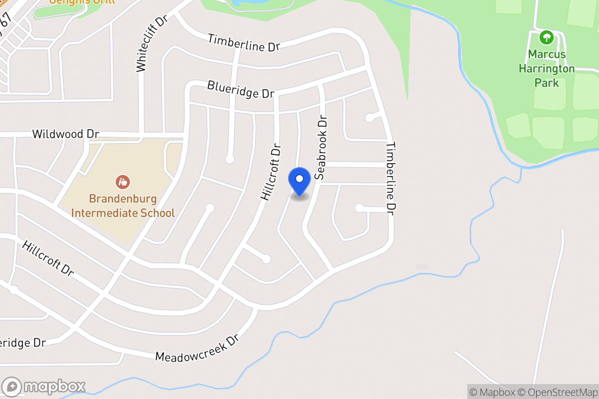Map of 1835 Seabrook Dr
