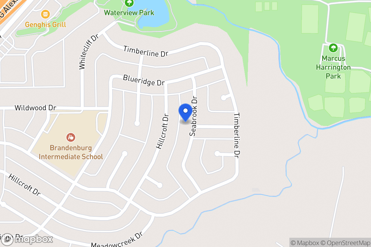 Map of 1819 Seabrook Dr