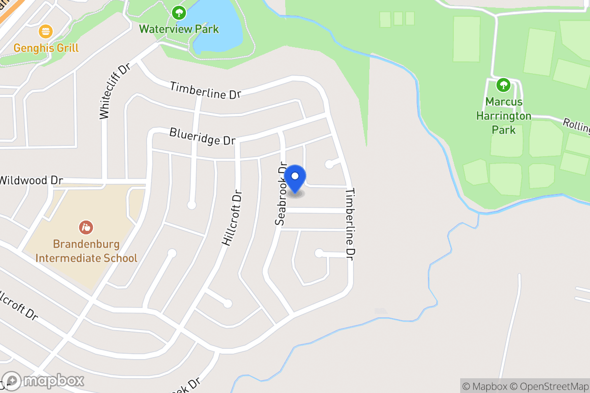 Map of 1818 Seabrook Dr