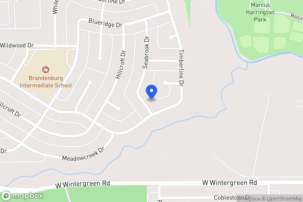 Map of 1910 Seabrook Dr