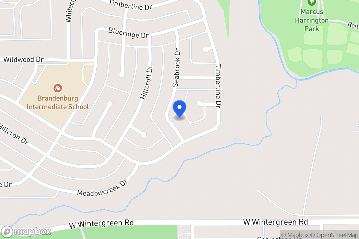 Map of 1906 Seabrook Dr