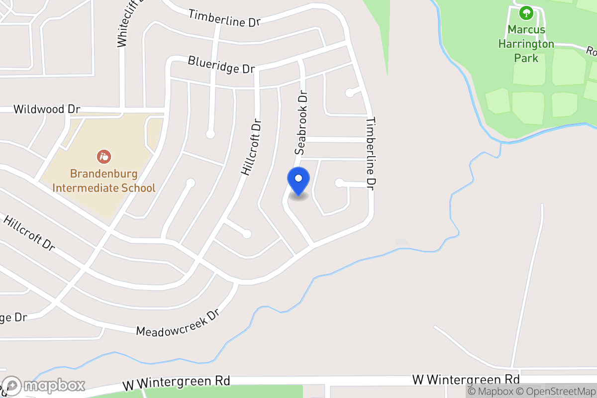 Map of 1902 Seabrook Dr