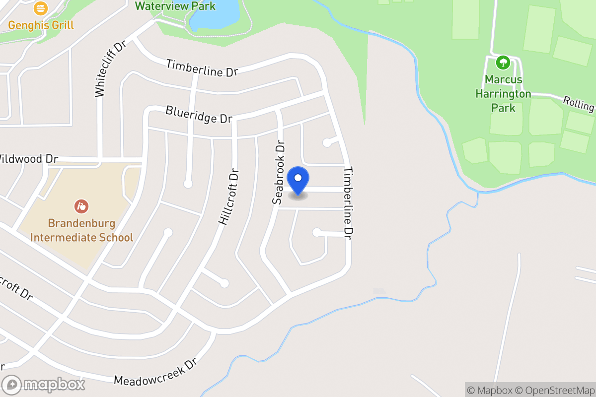Map of 406 Whispering Hills Dr
