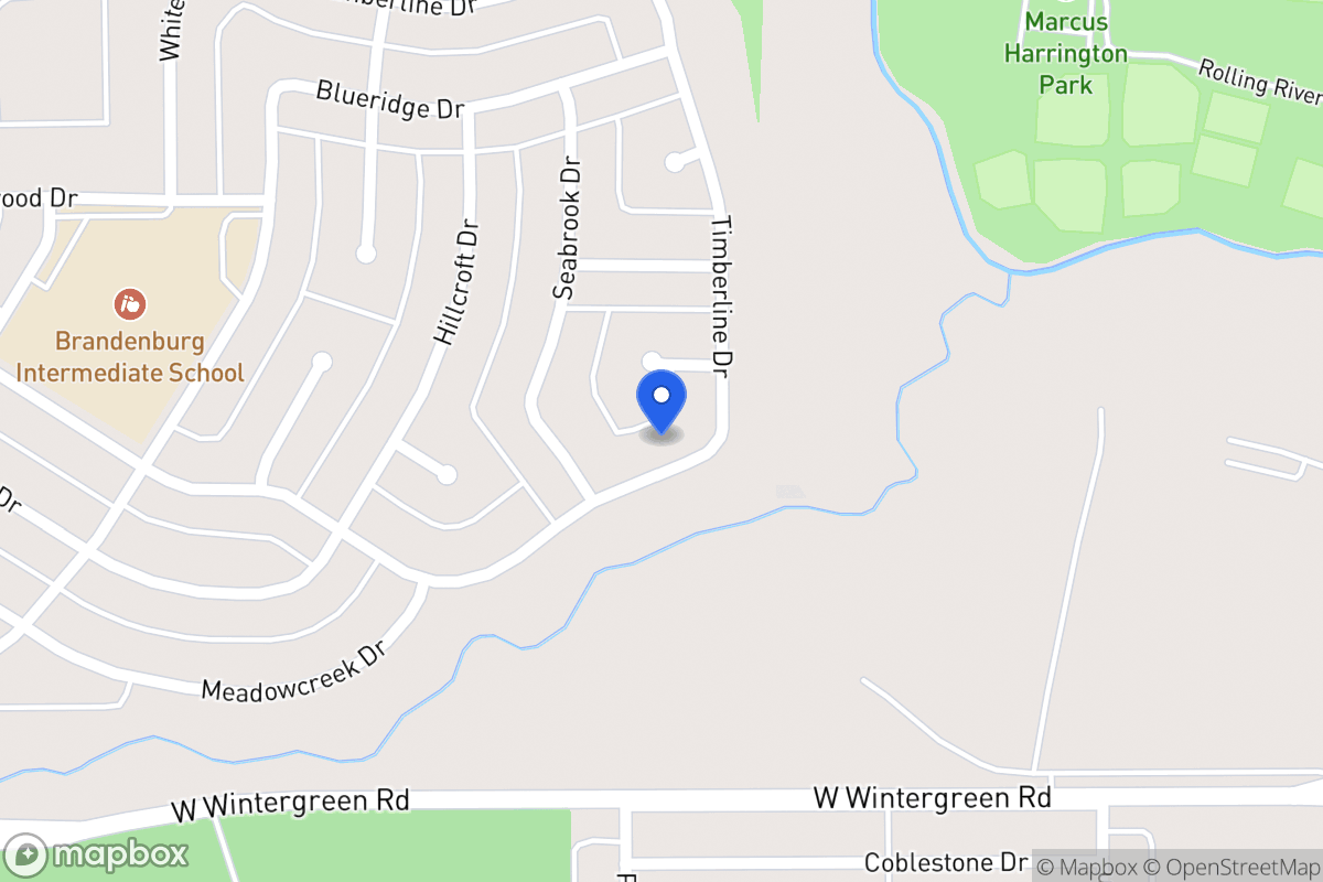 Map of 443 Silver Creek Dr