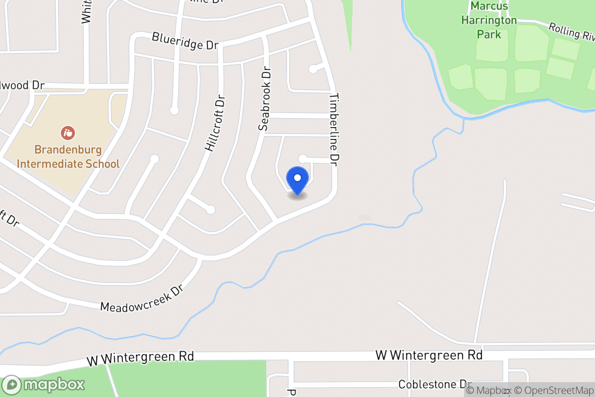 Map of 439 Silver Creek Dr
