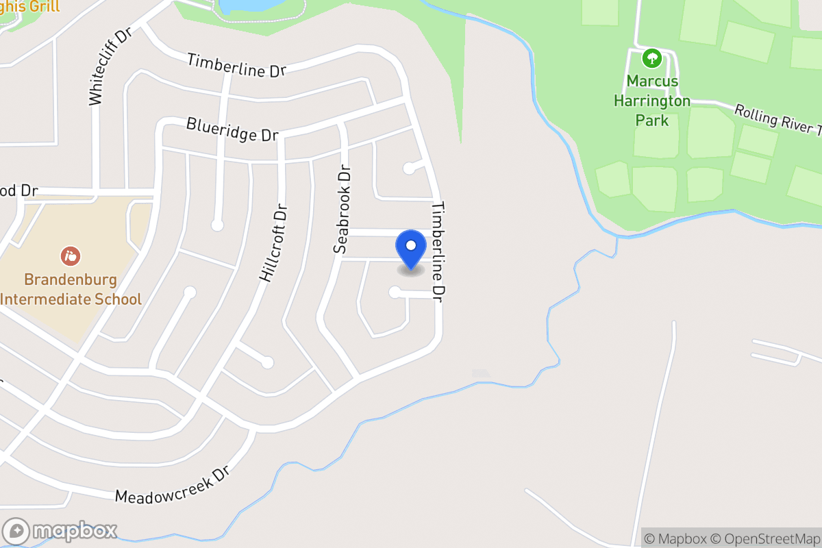 Map of 1907 Timberline Cir