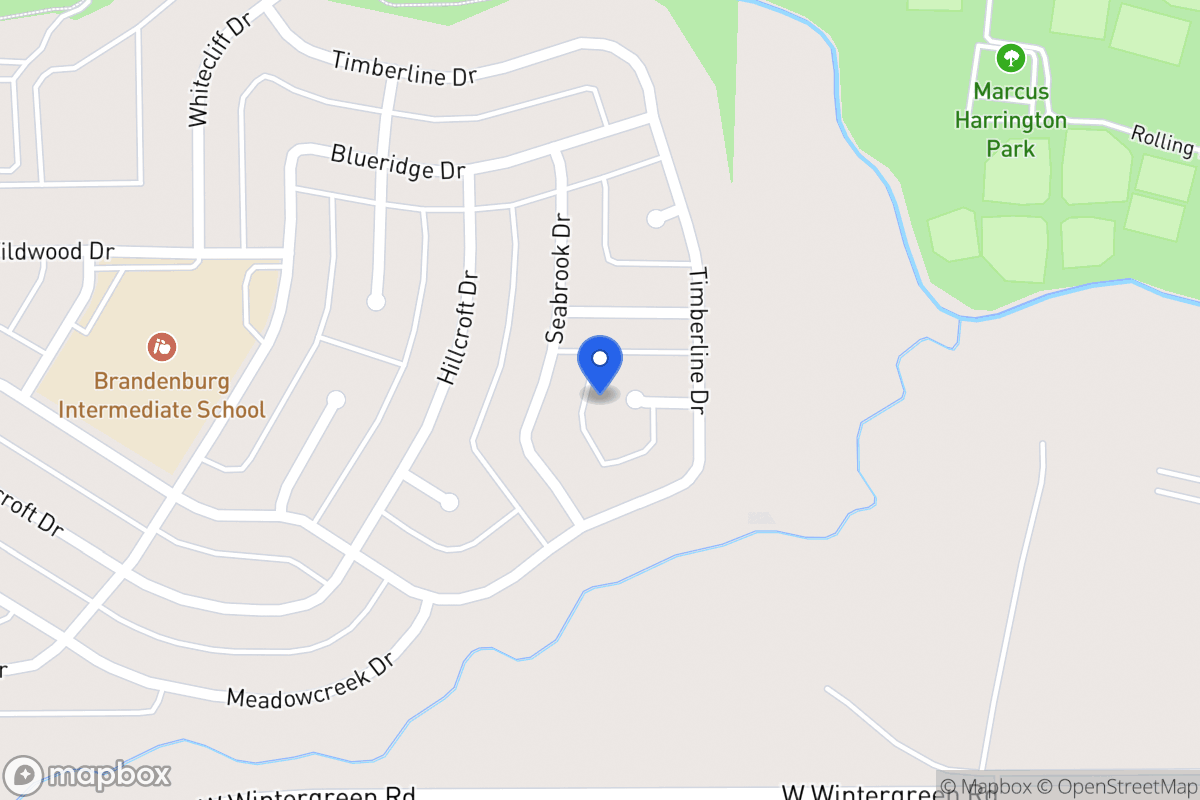 Map of 1919 Timberline Cir