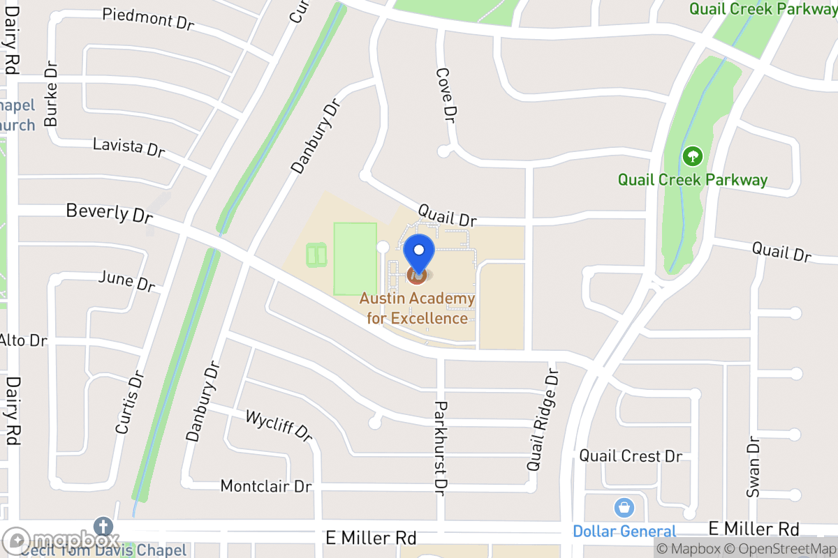 Map of 1125 Beverly Dr