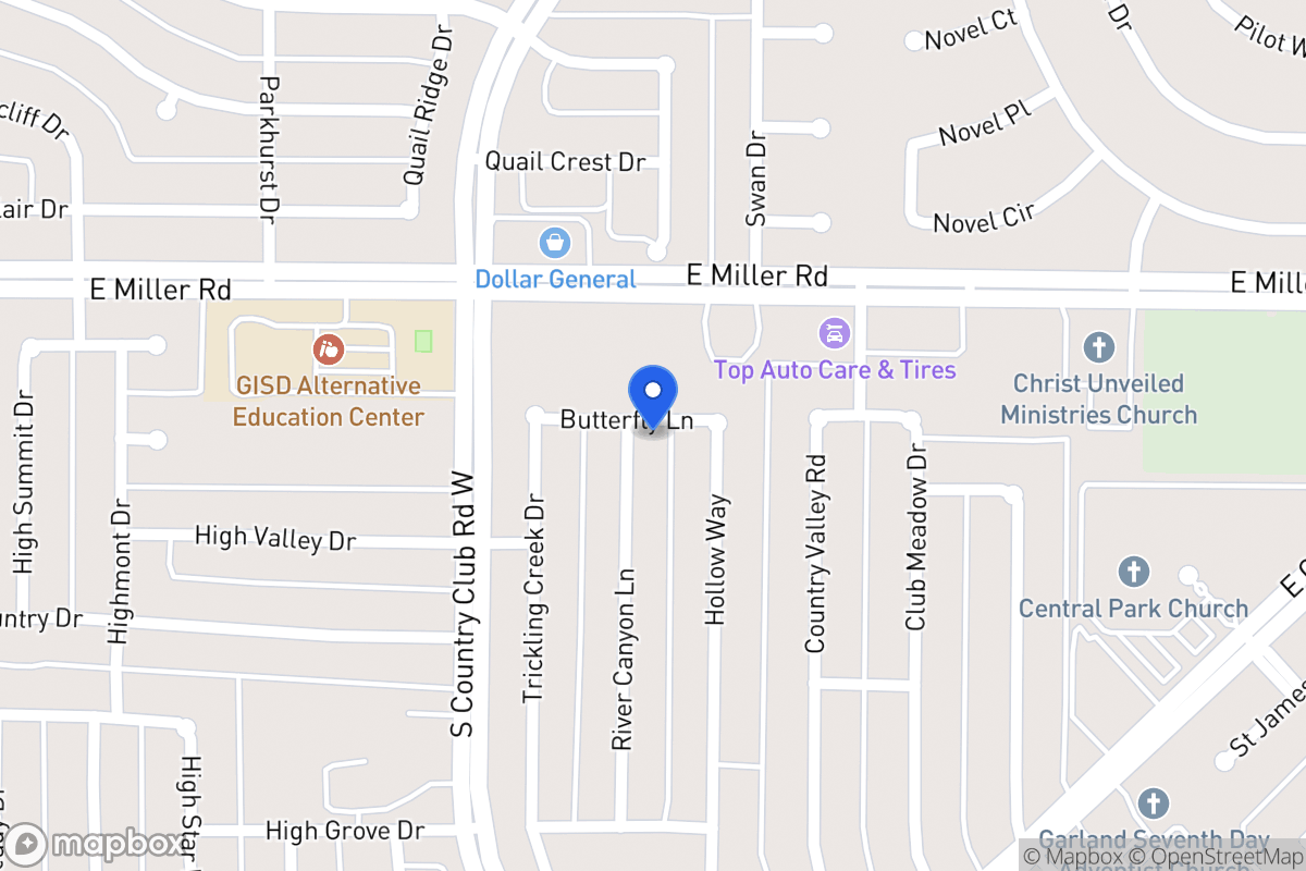 Map of 2002 River Canyon Ln