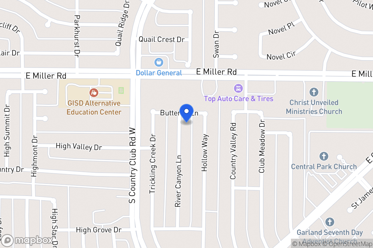 Map of 2006 River Canyon Ln