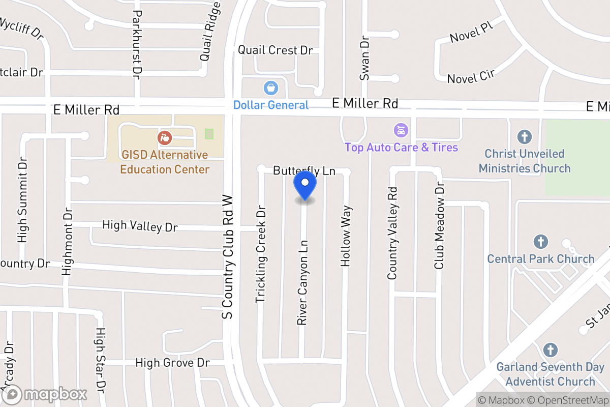 Map of 39 River Canyon Ln
