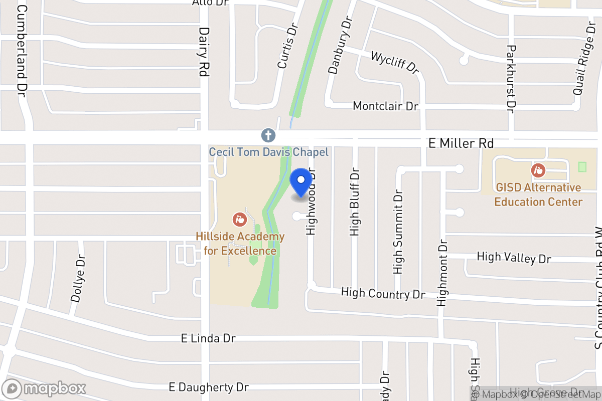 Map of 909 Highwood Pl