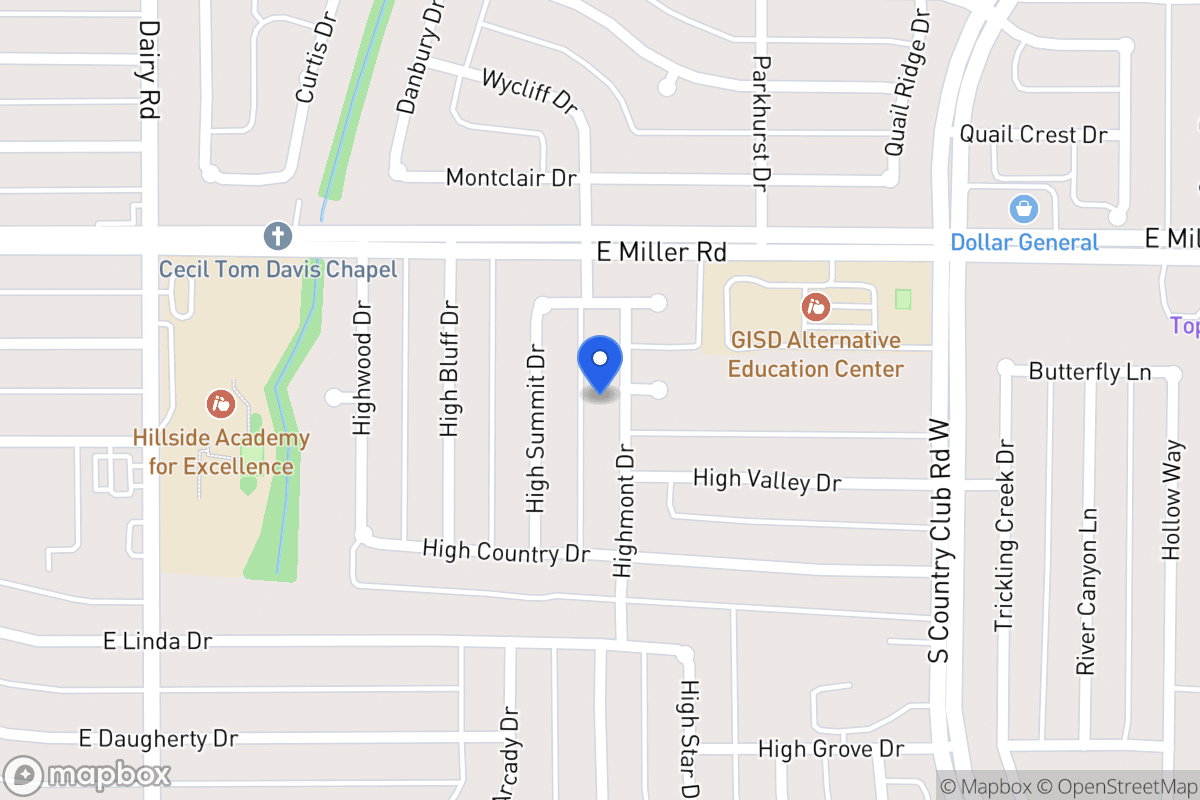 Map of 2017 Highmont Dr