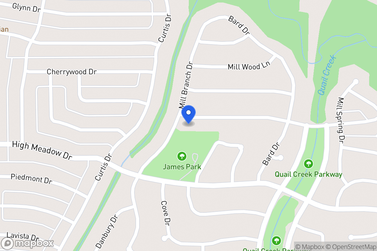 Map of 1306 Mill Crossing