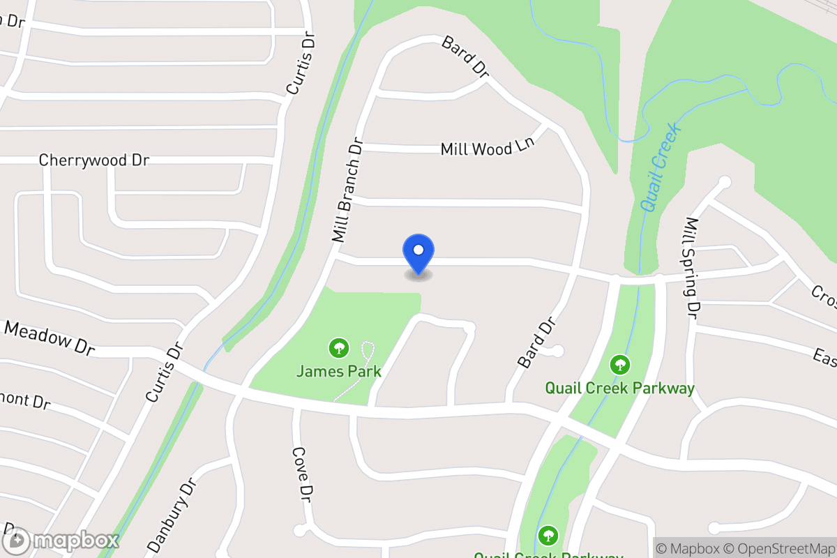 Map of 1326 Mill Crossing