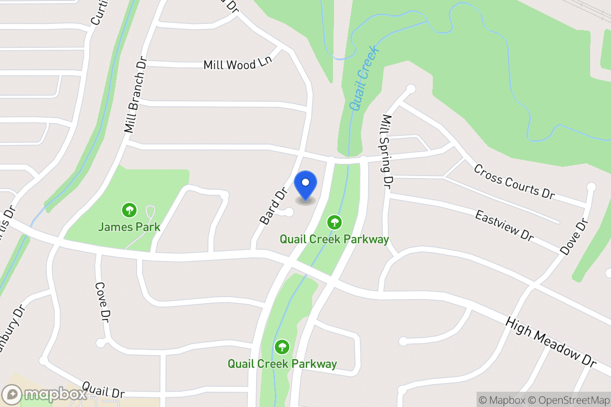 Map of 1305 Bard Ct
